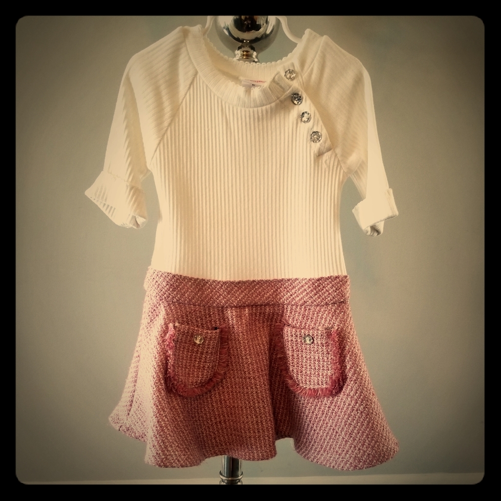 Girls twofer dress